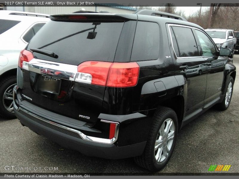 Onyx Black / Jet Black 2017 GMC Terrain SLE AWD