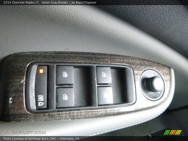 Ashen Gray Metallic / Jet Black/Titanium 2014 Chevrolet Malibu LT