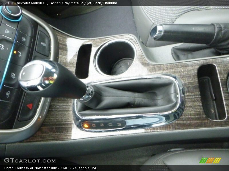 Ashen Gray Metallic / Jet Black/Titanium 2014 Chevrolet Malibu LT