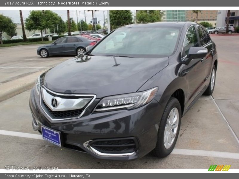 Modern Steel Metallic / Ebony 2017 Acura RDX Technology