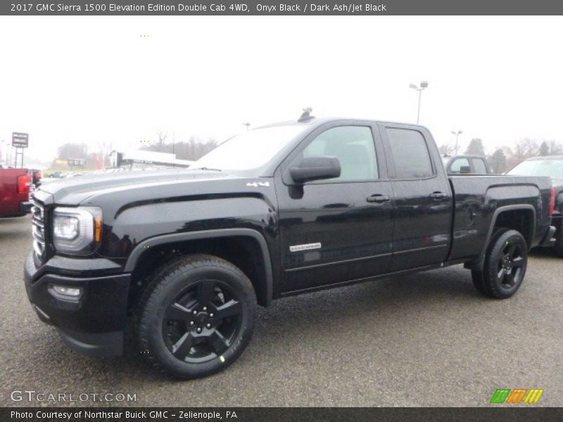 Front 3/4 View of 2017 Sierra 1500 Elevation Edition Double Cab 4WD