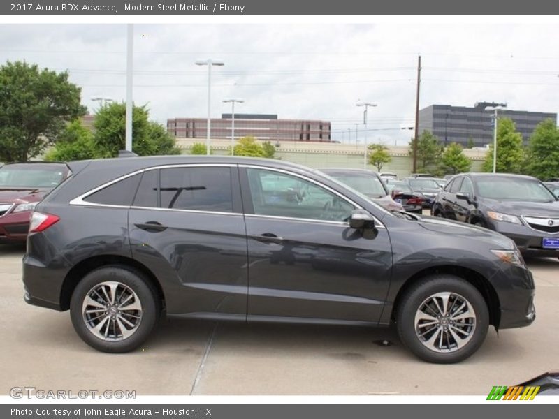 Modern Steel Metallic / Ebony 2017 Acura RDX Advance