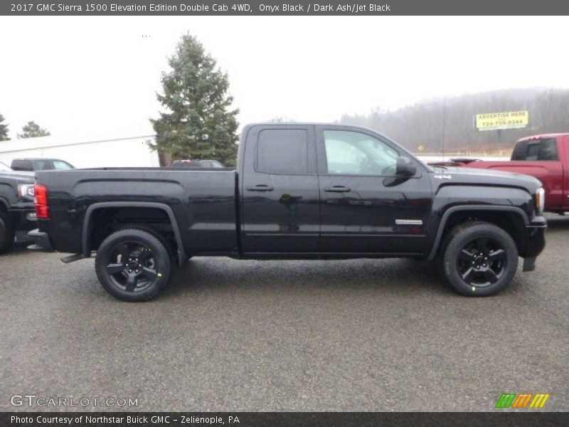 Onyx Black / Dark Ash/Jet Black 2017 GMC Sierra 1500 Elevation Edition Double Cab 4WD