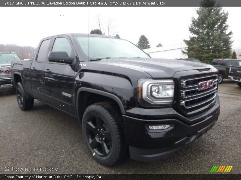 Onyx Black / Dark Ash/Jet Black 2017 GMC Sierra 1500 Elevation Edition Double Cab 4WD