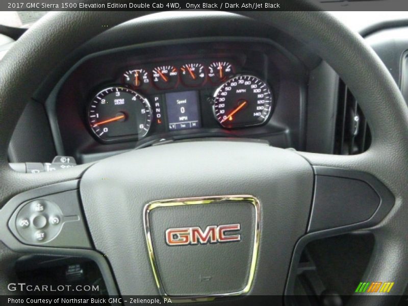Onyx Black / Dark Ash/Jet Black 2017 GMC Sierra 1500 Elevation Edition Double Cab 4WD