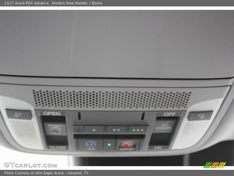 Modern Steel Metallic / Ebony 2017 Acura RDX Advance