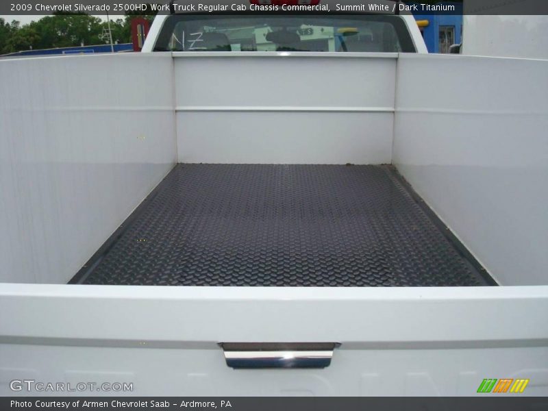 Summit White / Dark Titanium 2009 Chevrolet Silverado 2500HD Work Truck Regular Cab Chassis Commercial