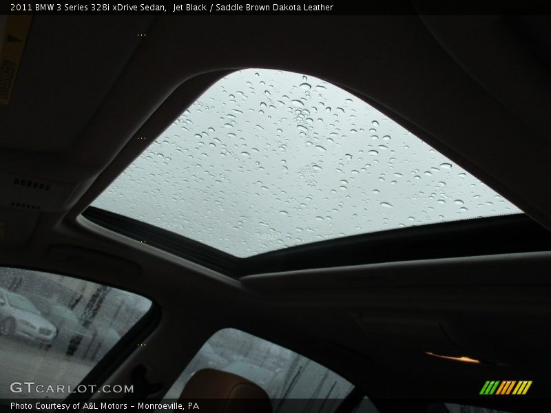 Jet Black / Saddle Brown Dakota Leather 2011 BMW 3 Series 328i xDrive Sedan