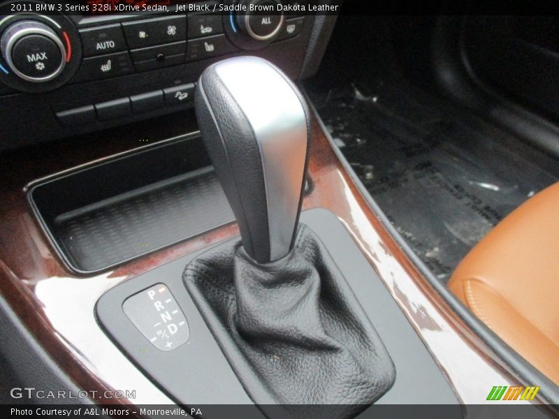Jet Black / Saddle Brown Dakota Leather 2011 BMW 3 Series 328i xDrive Sedan