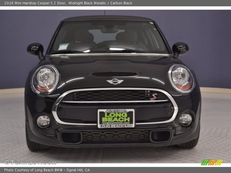 Midnight Black Metallic / Carbon Black 2016 Mini Hardtop Cooper S 2 Door
