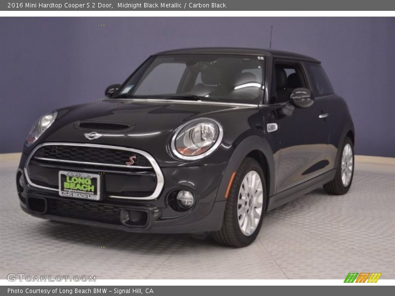 Midnight Black Metallic / Carbon Black 2016 Mini Hardtop Cooper S 2 Door