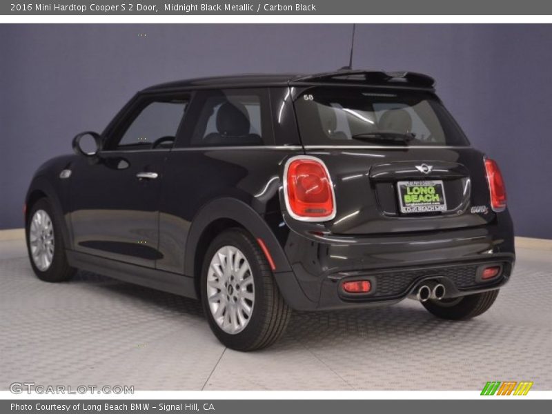 Midnight Black Metallic / Carbon Black 2016 Mini Hardtop Cooper S 2 Door