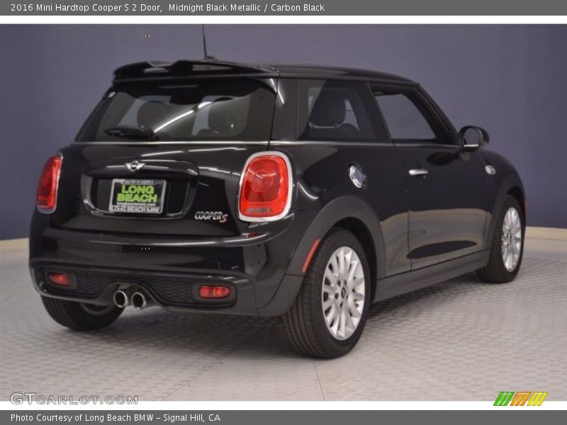 Midnight Black Metallic / Carbon Black 2016 Mini Hardtop Cooper S 2 Door