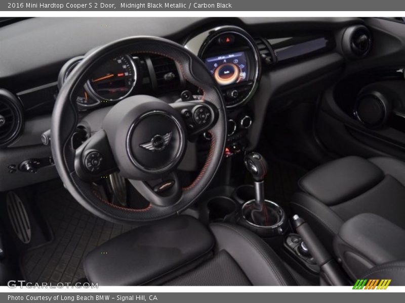 Midnight Black Metallic / Carbon Black 2016 Mini Hardtop Cooper S 2 Door
