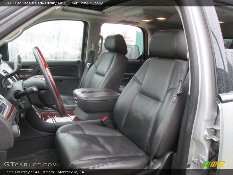 Silver Lining / Ebony 2010 Cadillac Escalade Luxury AWD