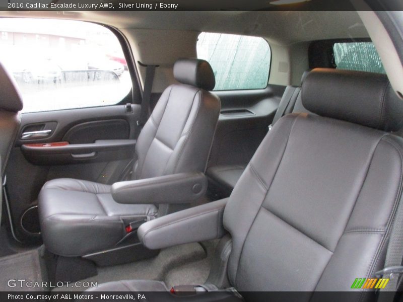 Silver Lining / Ebony 2010 Cadillac Escalade Luxury AWD