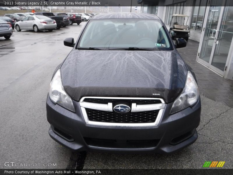 Graphite Gray Metallic / Black 2013 Subaru Legacy 2.5i