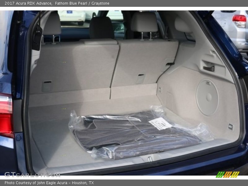 Fathom Blue Pearl / Graystone 2017 Acura RDX Advance