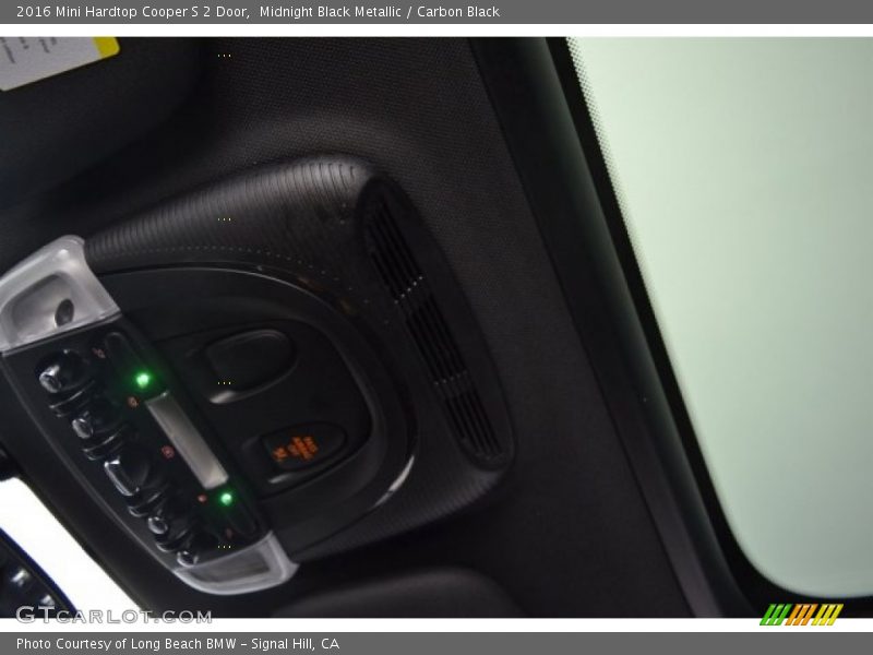 Midnight Black Metallic / Carbon Black 2016 Mini Hardtop Cooper S 2 Door