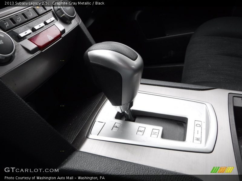 Graphite Gray Metallic / Black 2013 Subaru Legacy 2.5i