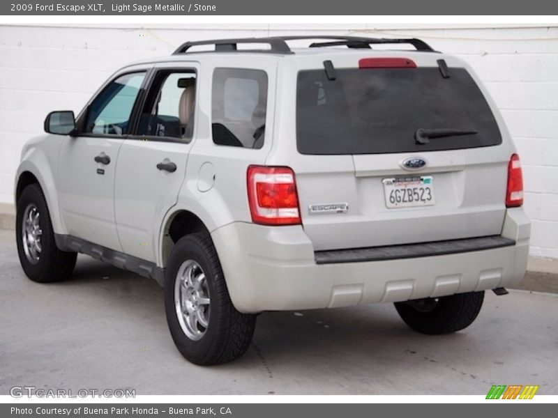 Light Sage Metallic / Stone 2009 Ford Escape XLT