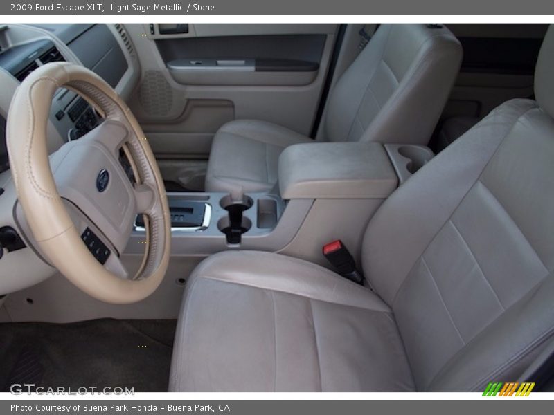 Light Sage Metallic / Stone 2009 Ford Escape XLT