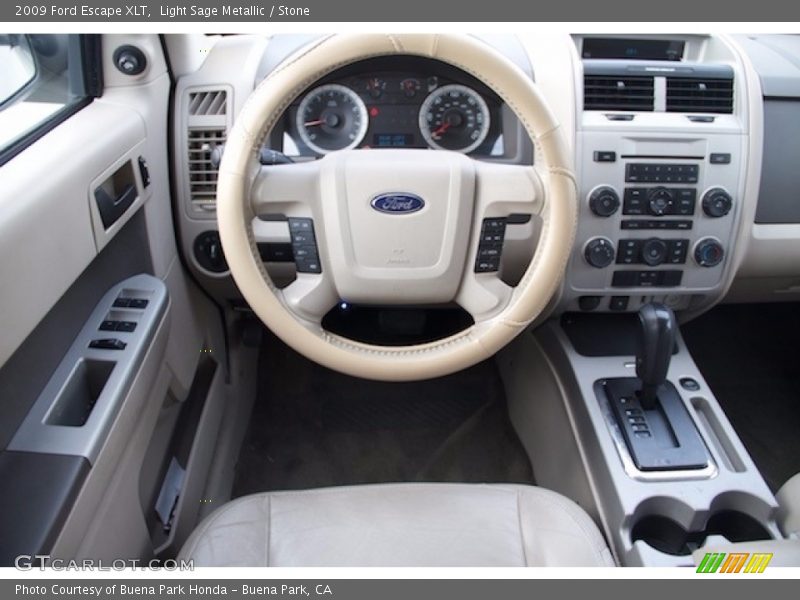 Light Sage Metallic / Stone 2009 Ford Escape XLT