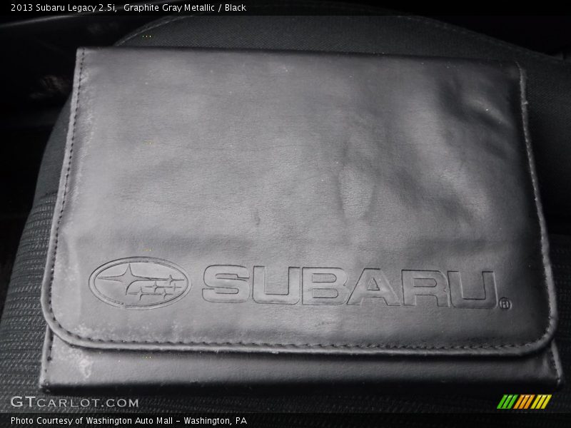 Graphite Gray Metallic / Black 2013 Subaru Legacy 2.5i