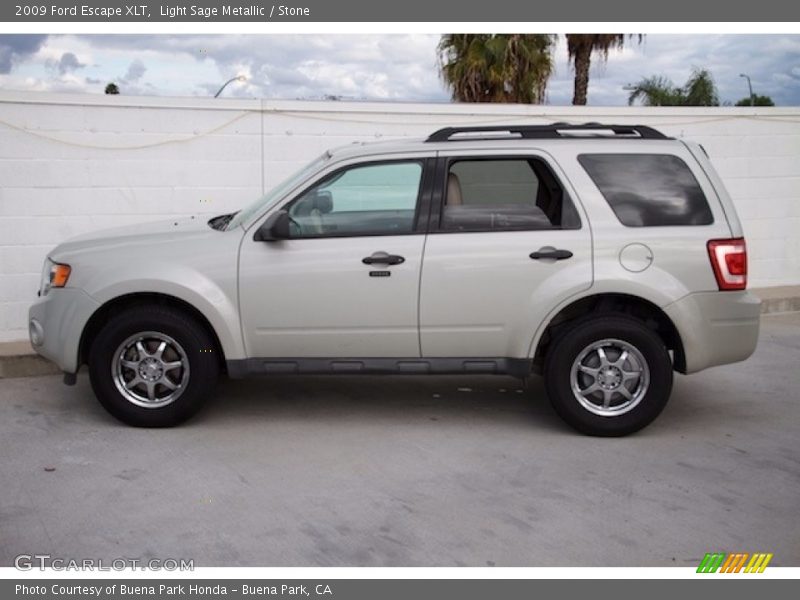 Light Sage Metallic / Stone 2009 Ford Escape XLT