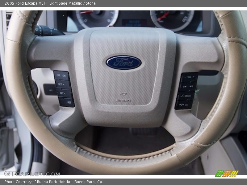 Light Sage Metallic / Stone 2009 Ford Escape XLT