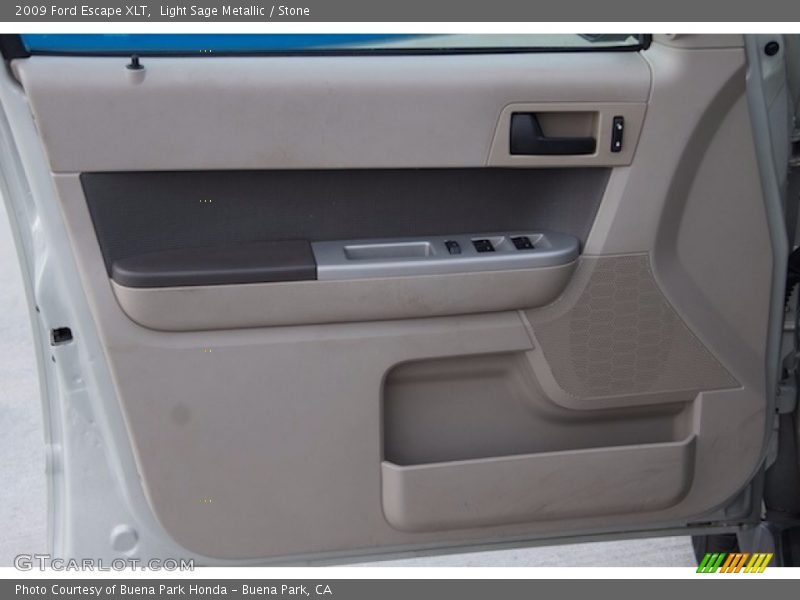 Light Sage Metallic / Stone 2009 Ford Escape XLT