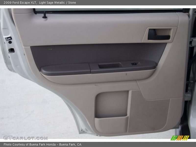 Light Sage Metallic / Stone 2009 Ford Escape XLT