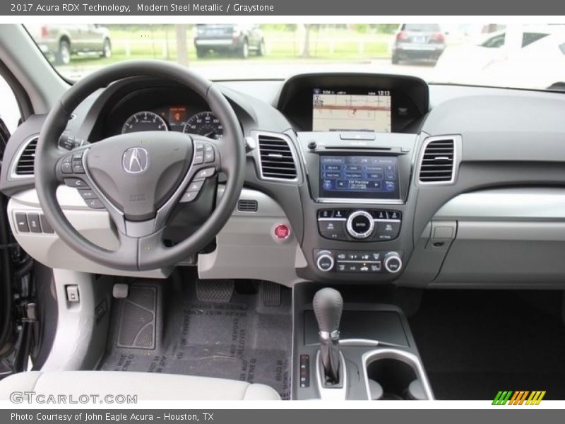 Modern Steel Metallic / Graystone 2017 Acura RDX Technology