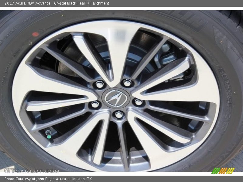 Crystal Black Pearl / Parchment 2017 Acura RDX Advance