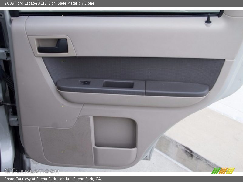 Light Sage Metallic / Stone 2009 Ford Escape XLT