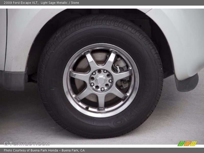 Light Sage Metallic / Stone 2009 Ford Escape XLT