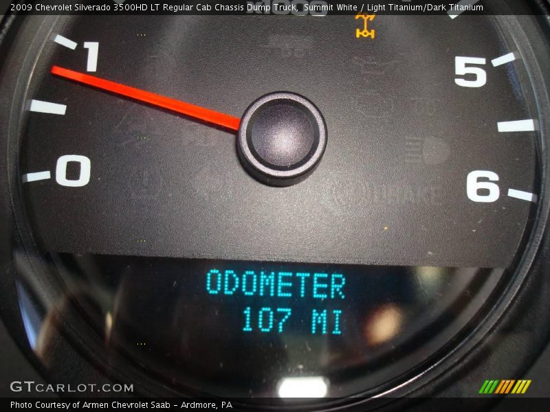 Summit White / Light Titanium/Dark Titanium 2009 Chevrolet Silverado 3500HD LT Regular Cab Chassis Dump Truck