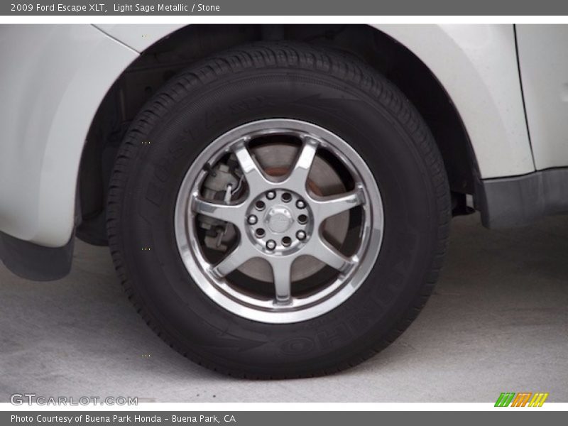 Light Sage Metallic / Stone 2009 Ford Escape XLT