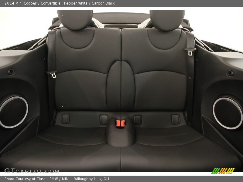 Pepper White / Carbon Black 2014 Mini Cooper S Convertible