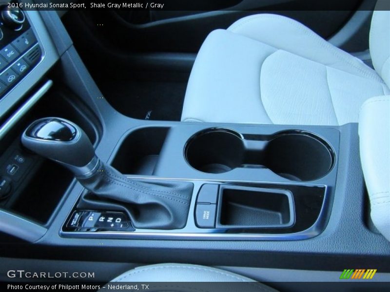 Shale Gray Metallic / Gray 2016 Hyundai Sonata Sport