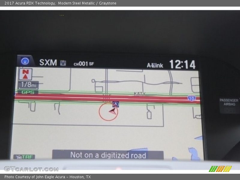 Modern Steel Metallic / Graystone 2017 Acura RDX Technology