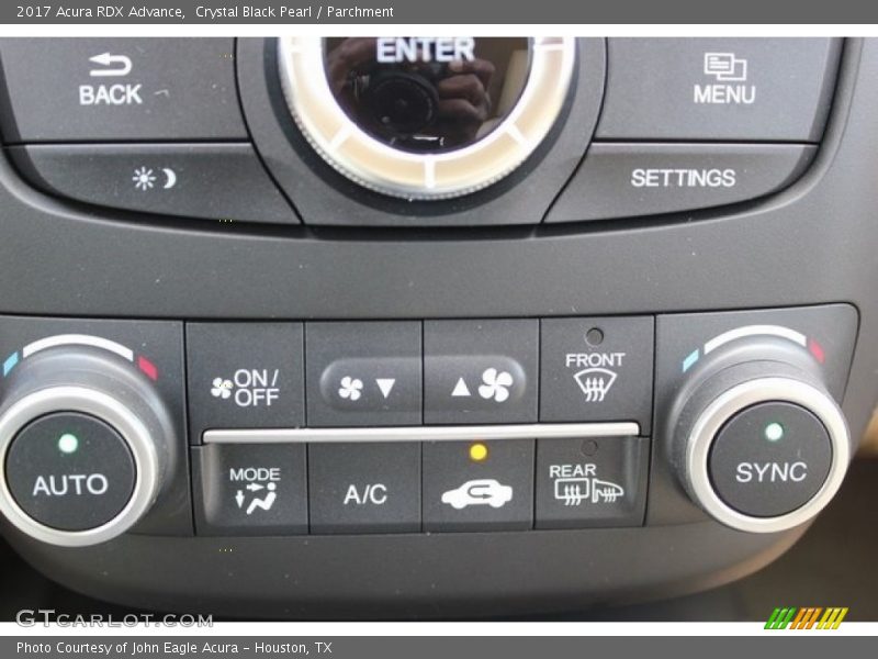 Crystal Black Pearl / Parchment 2017 Acura RDX Advance