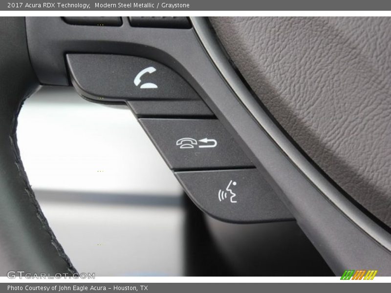 Modern Steel Metallic / Graystone 2017 Acura RDX Technology