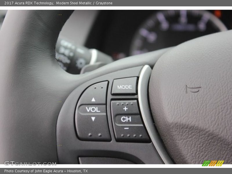 Modern Steel Metallic / Graystone 2017 Acura RDX Technology