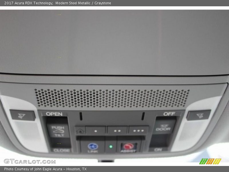 Modern Steel Metallic / Graystone 2017 Acura RDX Technology