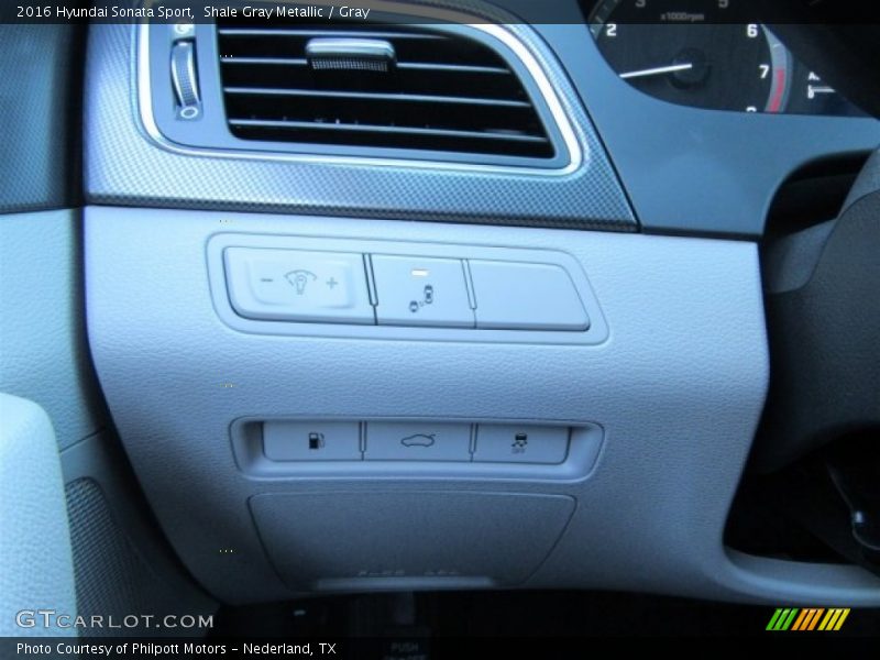 Shale Gray Metallic / Gray 2016 Hyundai Sonata Sport