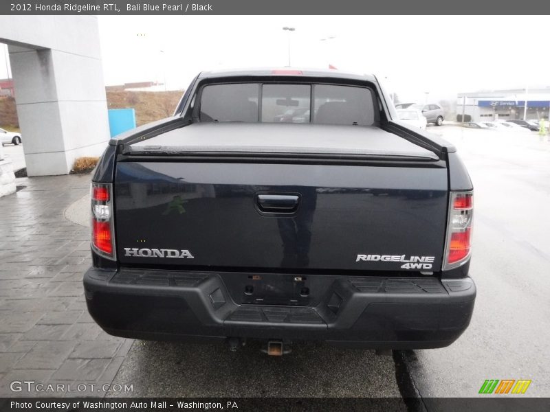 Bali Blue Pearl / Black 2012 Honda Ridgeline RTL