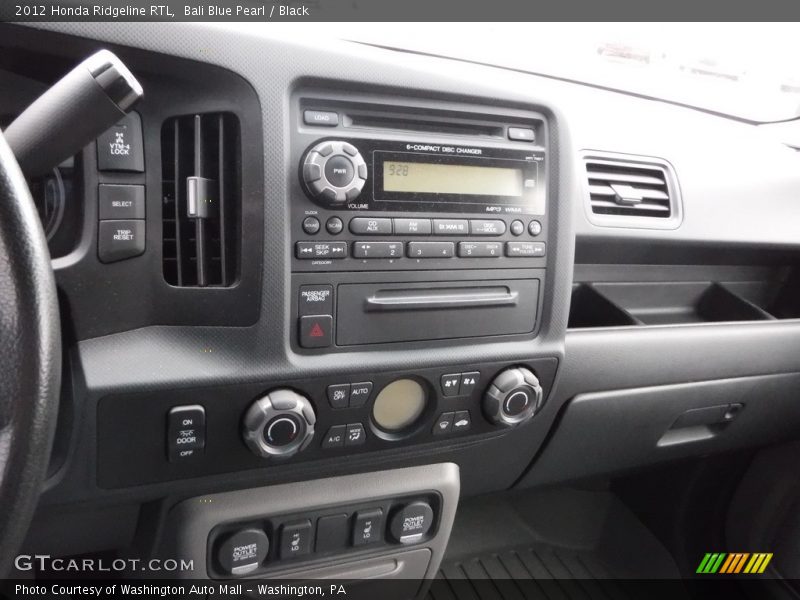 Bali Blue Pearl / Black 2012 Honda Ridgeline RTL