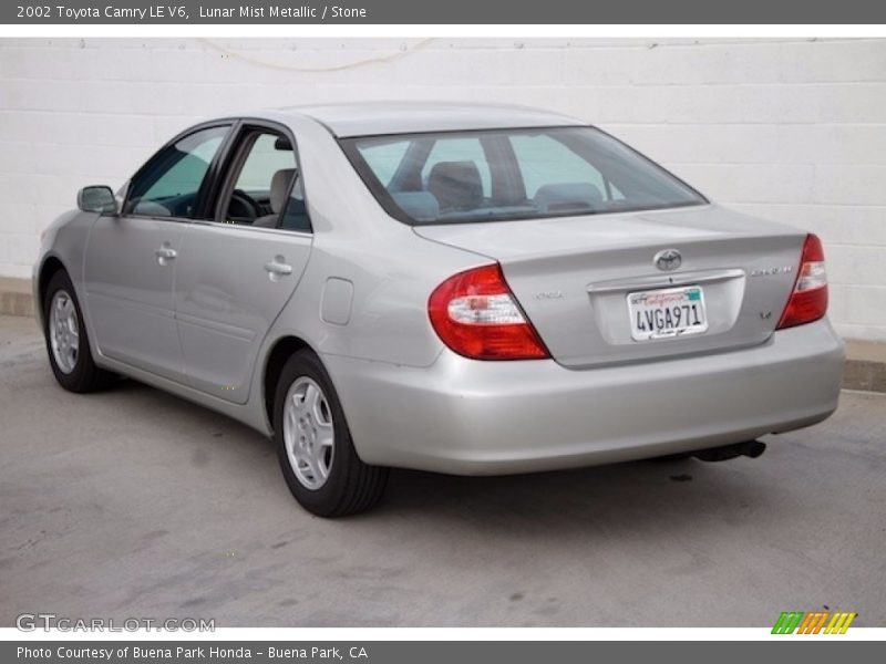 Lunar Mist Metallic / Stone 2002 Toyota Camry LE V6