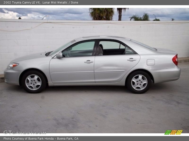 Lunar Mist Metallic / Stone 2002 Toyota Camry LE V6